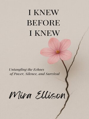 cover image of I Knew Before I Knew